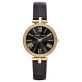 Michael Kors Damen Analog Quarz Uhr mit Leder Armband MK2789 - 1