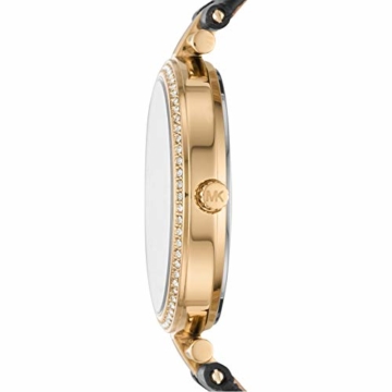 Michael Kors Damen Analog Quarz Uhr mit Leder Armband MK2789 - 3
