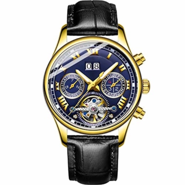 Mode Herrenuhr Sport Herrenuhr Top Marke klassisches Tourbillon automatische mechanische Herrenuhr, D. - 1