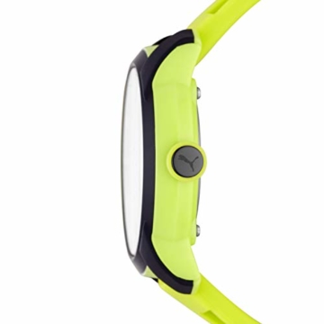 PUMA Herren analog Quarz Uhr mit Silikon Armband P6004 - 4