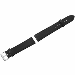 Senmubery 20mm PU-Leder Farben Schwarz Armband Uhr Armband Neue Fashion - 1