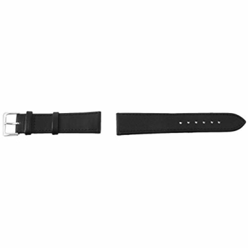 Senmubery 20mm PU-Leder Farben Schwarz Armband Uhr Armband Neue Fashion - 6