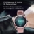 Smartwatch Damen Herren Sport Fitness Armband Uhr mit Pulsmesser Schrittzähler Wasserdicht Armbanduhr Schlaf Tracker Kamerasteuerung Wetter Wecker Stoppuhr - 4