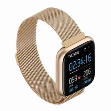 Smartwatch Eurofest Armband Milanese Gold FW0112/B - 2