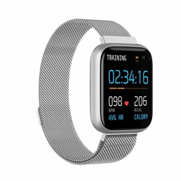 Smartwatch Eurofest Armband Milanese Silber FW0112/A - 7