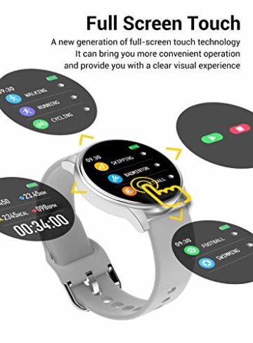 Smartwatch Eurofest Armband Silikon Schwarz FW0113/E - 2