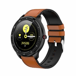 Smartwatch Eurofest Lederband Braun FW0109PK - 1