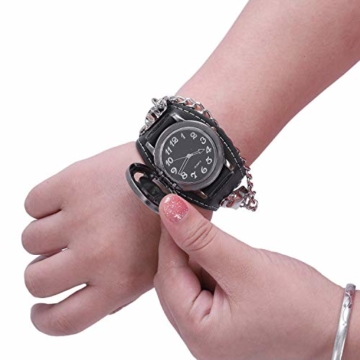 SovelyBoFan Herren Uhr Armband Uhr Designer Skelett Uhr - 2