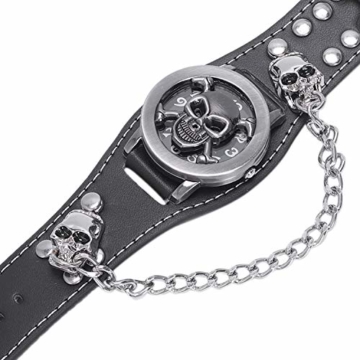 SovelyBoFan Herren Uhr Armband Uhr Designer Skelett Uhr - 3