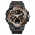 Sportuhr Herren Dual Time Miliatry Uhren Chrono Alarm Armbanduhr Classic Digitaluhr 22cm Gold - 1