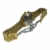 Sprechende Armbanduhr, analog, mit Alarm, Uhrzeit und Datum auf Französisch, für Blind- und Sehbehinderte, goldfarben, doppelte Verriegelung Armband aus Edelstahl TUF-G708 - 8
