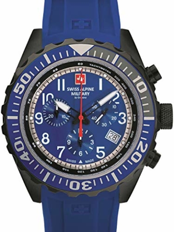 Swiss Alpine Military 7076.9875 Chrono 44mm 10ATM - 1