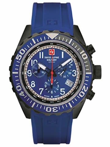 Swiss Alpine Military 7076.9875 Chrono 44mm 10ATM - 3