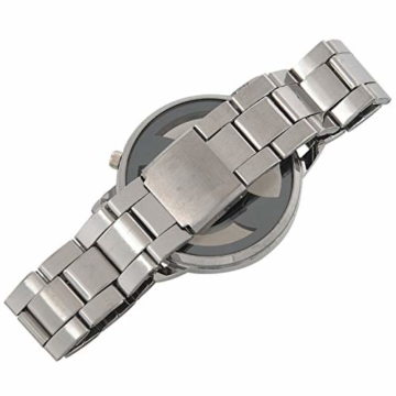 Wivarra Uhren Hinweis Notenschrift Metall Quarz Armbanduhr Mode - 8