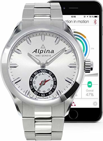 Alpina Geneve Horological Smartwatch AL-285S5AQ6B Herrenarmbanduhr SmartWatch - 2