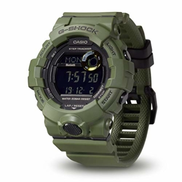 CASIO Herren Digital Quarz Uhr mit Resin Armband GBD-800UC-3ER - 6