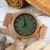 Elegante Bambus Herren Armbanduhr, Lederarmband Bambus Uhr für Damen Herren - 8
