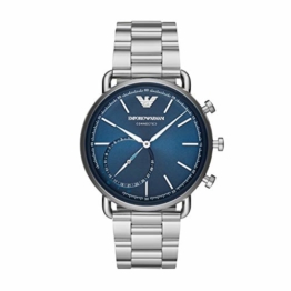 EMPORIO ARMANI Connected Hybrid-Smartwatch ART3028 Herren Armbanduhr kompatibel mit Smartphone, Aktivitäts-Tracking - 1