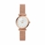 Fossil Damen Analog Quarz Uhr mit Edelstahl Armband ES4433 - 1