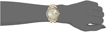 Fossil Scarlette Quarz Edelstahlarmband für Damen, Farbe: Goldfarben ES4374 - 2