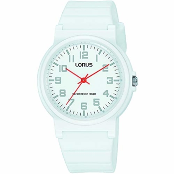 Lorus Jungen Analog Quarz Uhr mit Silicone Armband RRX41GX9 - 1