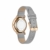 s.Oliver Damen Analog Quarz Uhr mit Leder Armband SO-3742-LQ, grau - 4