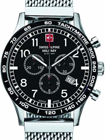 Swiss Alpine Military 1746.9137 Chrono 43mm 10ATM - 1