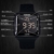 Tauchuhr 10 ATM Wasserdicht mit Stoppuhr Weckfunktion Dual Time Display 12/24 Stunden Format - 3