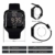 Tauchuhr 10 ATM Wasserdicht mit Stoppuhr Weckfunktion Dual Time Display 12/24 Stunden Format - 5