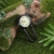 Hemobllo Quarzuhr mit Clip aus Legierung Nachtlicht Rucksack Unisex Gürtel Schnalle Uhr schwarz mit weißem Zifferblatt Ideal für medizinische Kranken-Messungen (schwarz) - 4