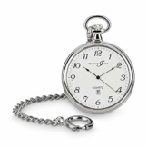 Hermann Jäckle - Konstanz II Quarz Taschenuhr für stilvolle Herren I edle Taschenuhr mit hochwertigem Miyota Quarzwerk I Taschenuhr Herren I Qualitätshandwerk inklusive Kette und Reiseetui - 1