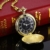 Hicarer Herren Analog Quarz Taschenuhr (Gold) - 2