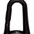 Klox schwarze Metall-Taschenuhr mit Karabinerbefestigung, schwarzes Zifferblatt, für Notdienst, Arzt, Krankenschwester, Unisex - 3