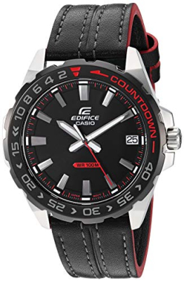 Casio Herren Edifice Quarzuhr, Schwarz - 1