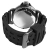 Raptor Xander Herren-Uhr Silikon Armband Datum Analog Quarz RA20375 (schwarz) - 4