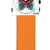 S.T.A.M.P.S. Stamps Uhr komplett - Zifferblatt Diamond Butterfly mit Lederarmband orange - 1