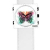 S.T.A.M.P.S. Stamps Uhr komplett - Zifferblatt Diamond Butterfly mit Lederarmband weiß - 1