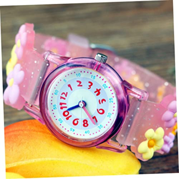 UKCOCO 1 Stück Kinder Uhr Weihnachten Socke Füllung Kinder Armbanduhr Cartoon Uhr Kleinkind Uhren Kind Uhr Gelee Silikon Uhr Cartoon Armbanduhr Kinder Silikon Uhr 3D - 9