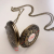 vgggrd Vintage Taschenuhr mit Kette, Römische Ziffern Silber Quarz Taschenuhr für Männer Frauen Vater Opa Geburtstag Jahrestag Weihnachten Vatertag - 3